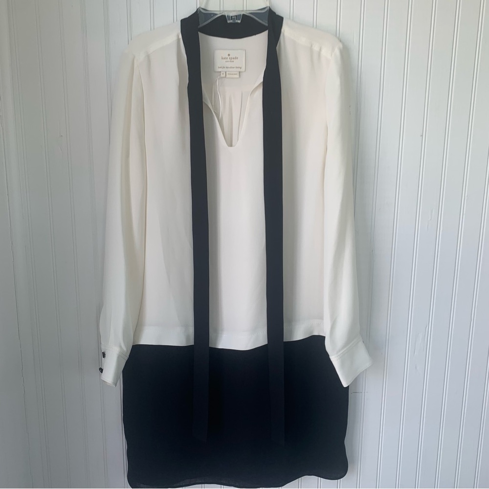 Kate Spade Black and White Dress - Picture 4 of 9